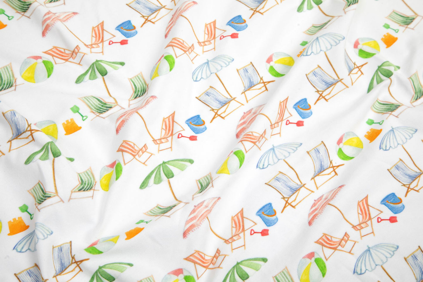 Double Zip One-Piece PJ - Beach Day