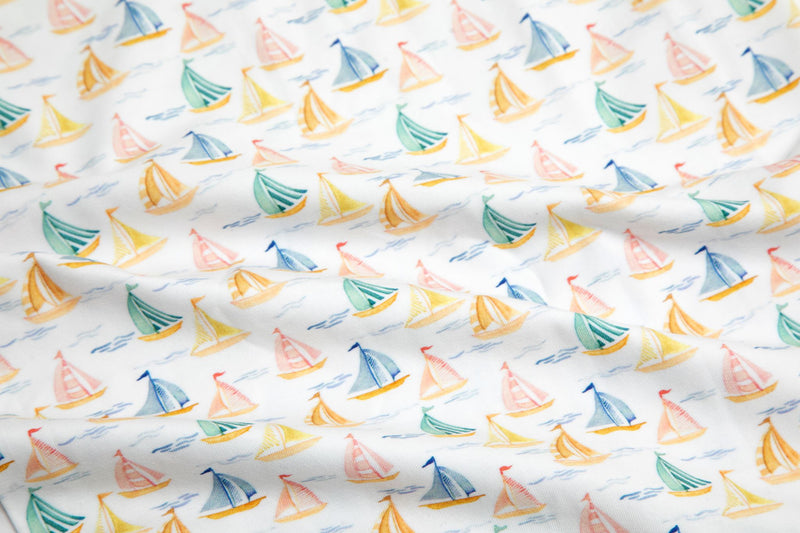Double Zip One-Piece PJ - Set Sail