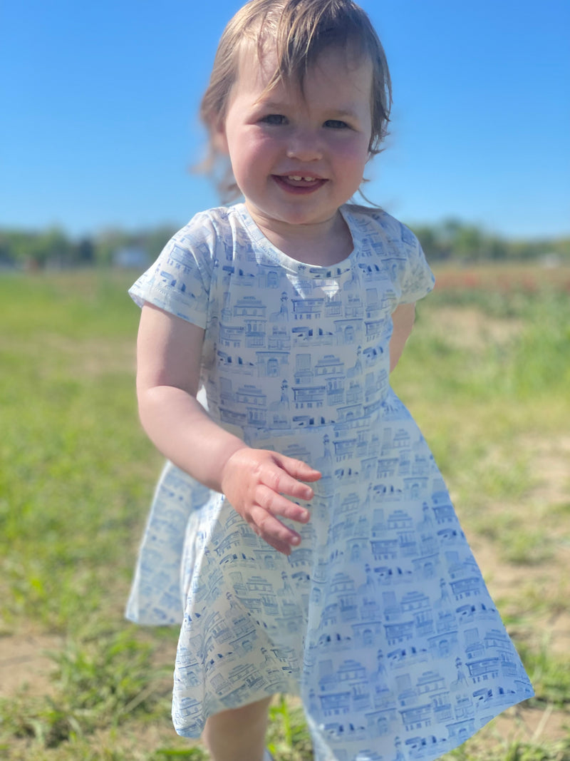 Short Sleeve Toddler Dress
