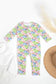 Double Zip One-Piece PJ - Amagansett Bouquet