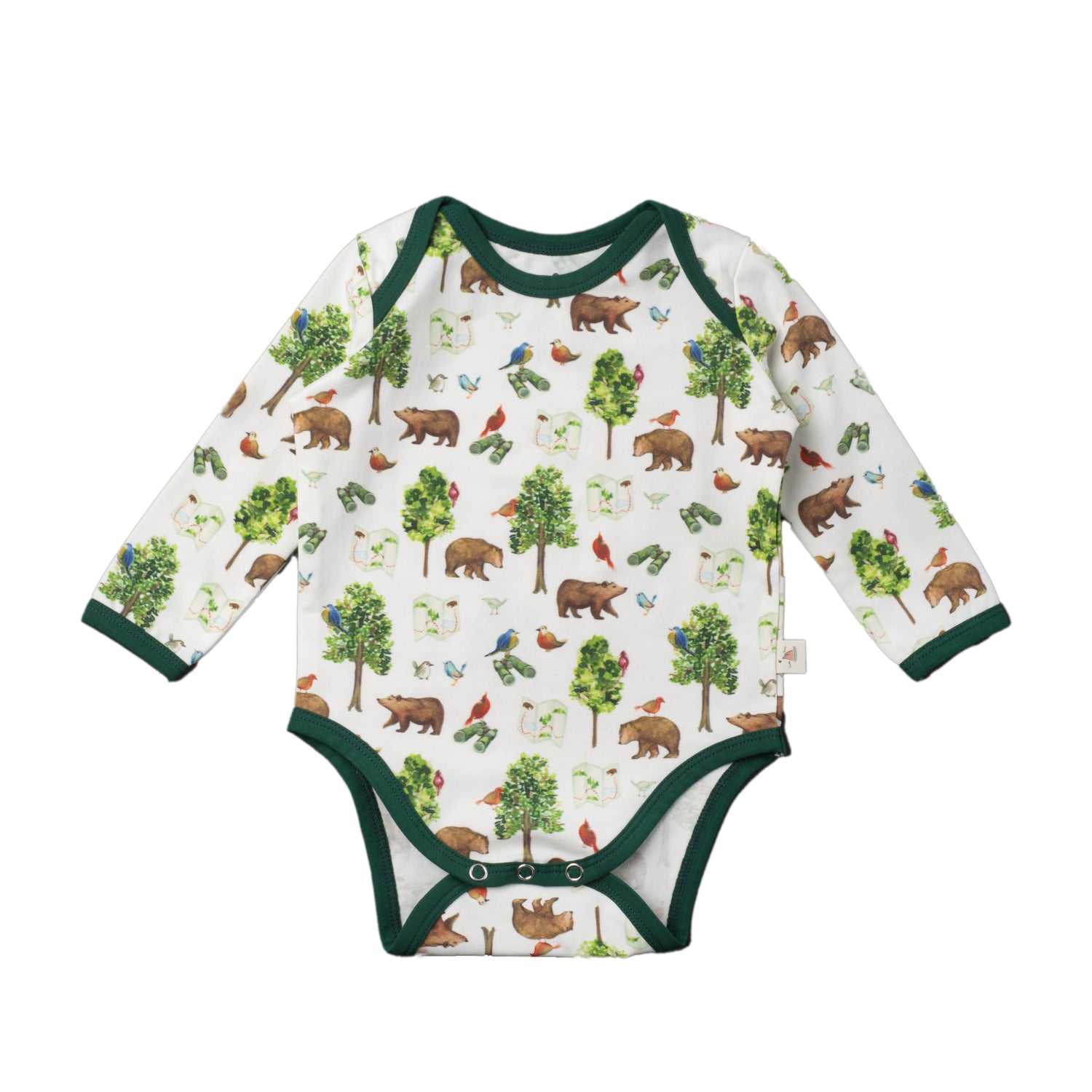 Long Sleeve Bodysuit - Bear Hunt