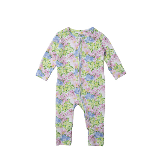 Double Zip One-Piece PJ - Amagansett Bouquet