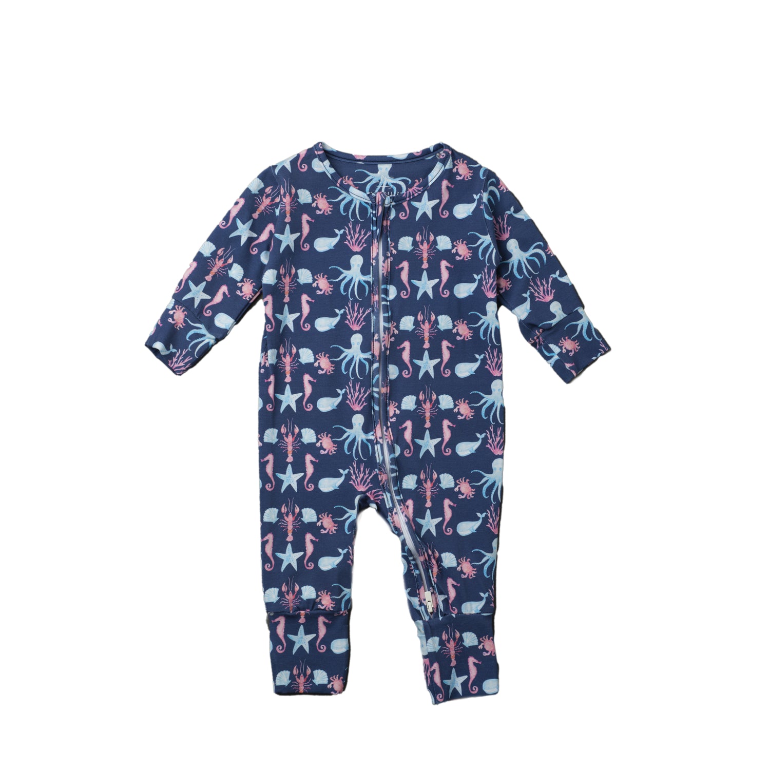 Double Zip One-Piece PJ - Down Under